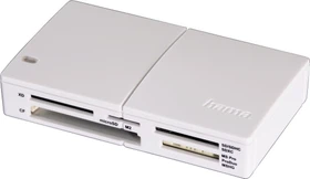 Hama SuperSpeed-Multi-Kartenleser "All in One" weiß, USB 3.0
