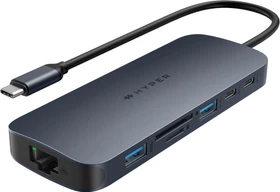 Hyper HyperDrive Next 10 Port USB-C Hub, USB-C 3.1 [Stecker] (HD4005GL)
