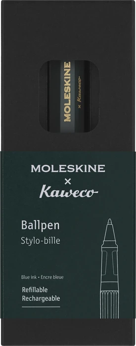 Moleskine x Kaweco Kugelschreiber grün, Etui