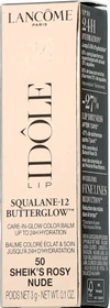 Lancôme Idôle Lip Balm Squalane-12 Butterglow 50 sheik's rosy nude, 3g
