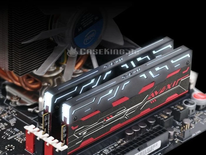 Avexir Blitz 1.1 Original UDIMM 8GB Kit, DDR3-1600, CL9-9-9-24