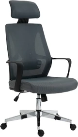 CLP Kanab Ergonomic Bürostuhl, grau