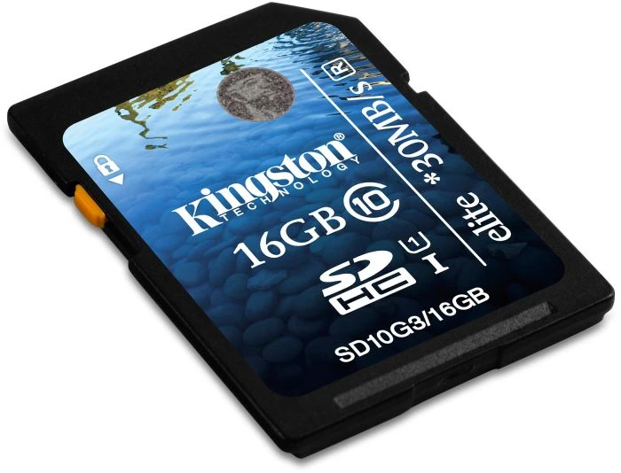 Kingston Elite R30 16GB, UHS-I, Class 10