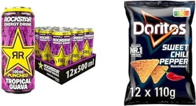 Rockstar Energy Drink Tropical Guava 12x 500ml