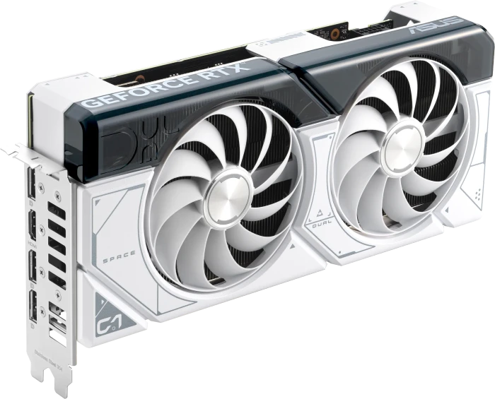 ASUS Dual GeForce RTX 4070 SUPER White OC, DUAL-RTX4070S-O12G-WHITE, 12GB GDDR6X, HDMI, 3x DP