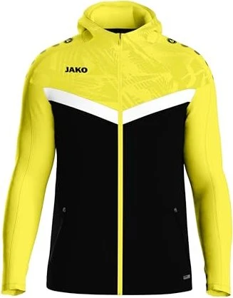 Jako Iconic Trainingsjacke black/soft yellow (Damen)