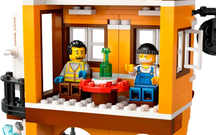 LEGO City - Hafen mit Frachtschiff