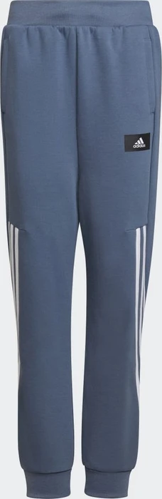 adidas Future Icons 3-Streifen Tapered-Leg Trainingshose lang wonder steel/white (Junior)