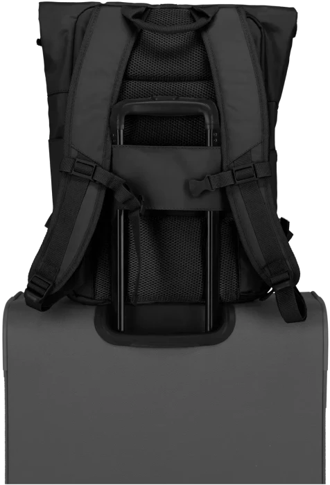 Travelite Basics Rollup Laptoprucksack, 15.6", schwarz