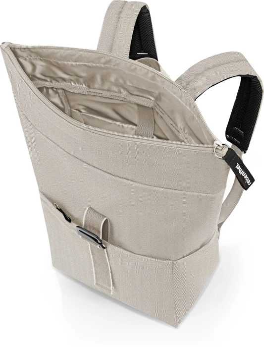 Reisenthel Rolltop herringbone sand
