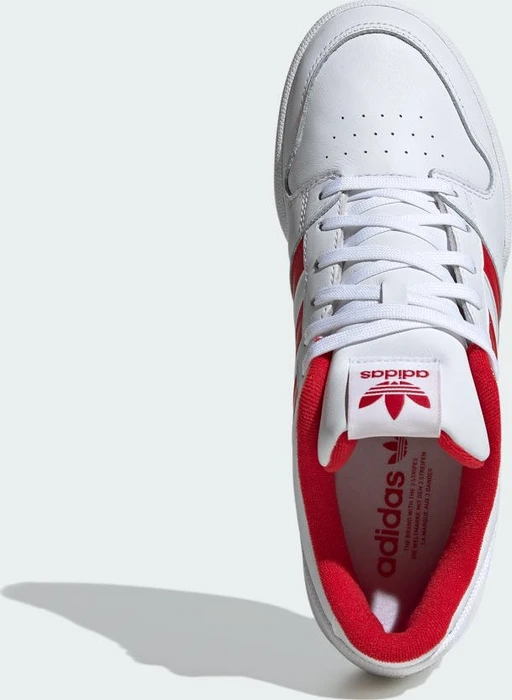 adidas Team Court 2.0 STR cloud white/better scarlet (Herren)