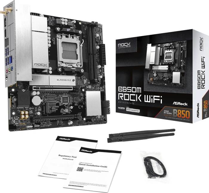 ASRock B850M Rock WiFi (AMD AM5)