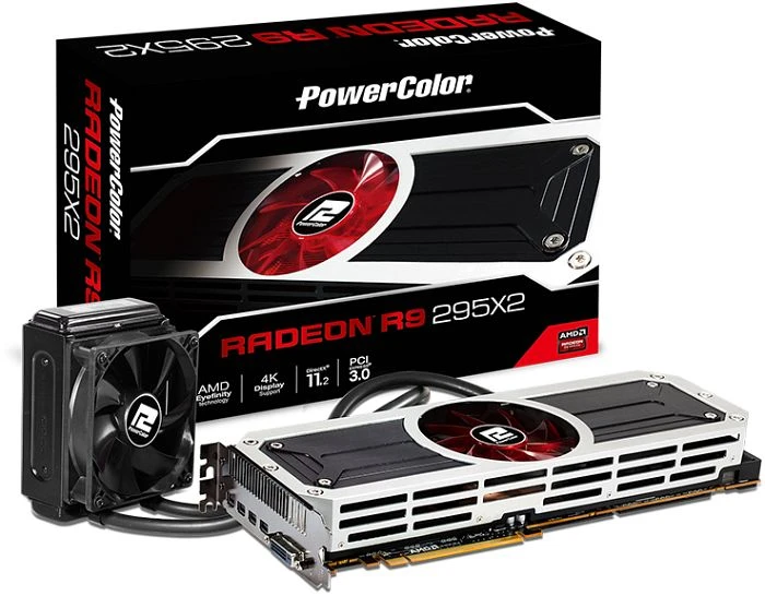 PowerColor Radeon R9 295X2, 2x 4GB GDDR5, DVI, 4x mDP