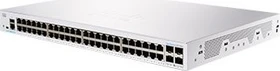 Cisco Business 250 Rackmount Gigabit Smart Switch, 48x RJ-45, 4x SFP (CBS250-48T-4G)