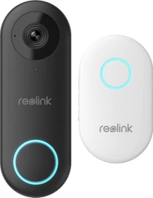 Reolink Video Doorbell WiFi schwarz, inkl. Türgong, Video-Türklingel