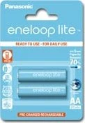 Panasonic eneloop lite (Gen 2) Mignon AA NiMH 950mAh, 2er-Pack