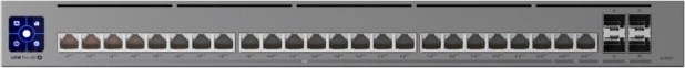 Ubiquiti UniFi Pro HD 24 PoE Rackmount 2.5G Smart Switch, 24x RJ-45, 4x SFP+, 600W PoE++