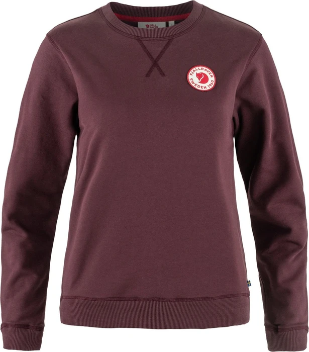 Fjällräven 1960 Logo Badge Sweatshirt port (Damen)