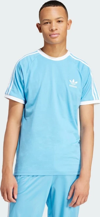 adidas Adicolor Classics 3-Streifen T-Shirt kurzarm semi blue burst (Herren)