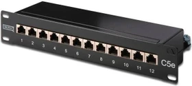 Digitus Professional Desktop Patchpanel, 12-Port
