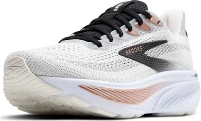 Brooks Ghost 17 white/black/rose gold (Damen)