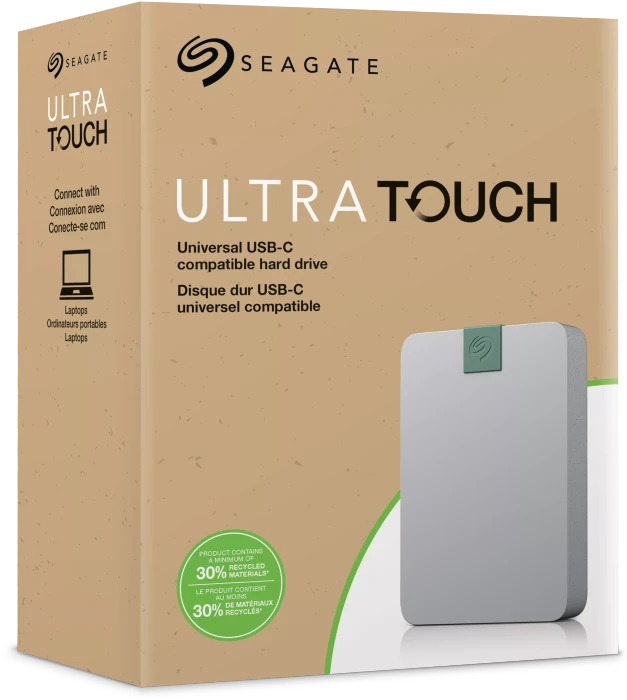Seagate Ultra Touch, 5TB, +Rescue, USB-C 3.0