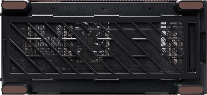Antec Flux Pro Noctua Edition, schwarz/braun, Glasfenster