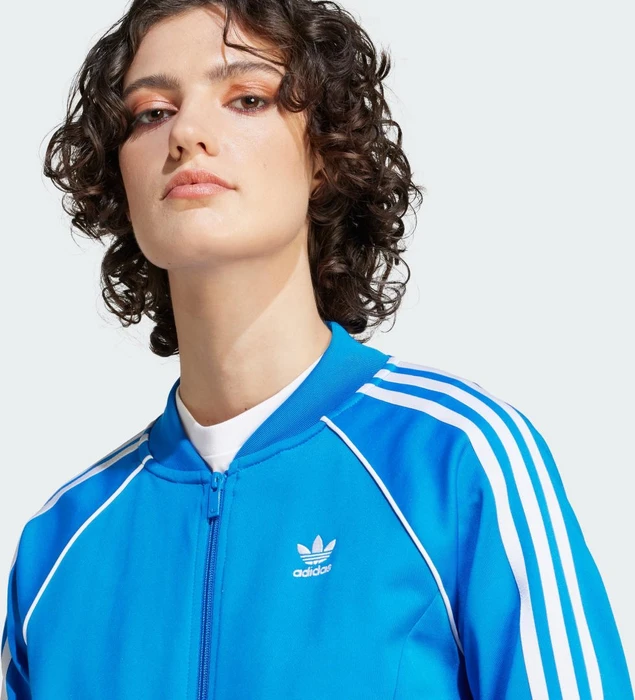 adidas Adicolor Classics SST Originals Trainingsjacke blue bird (Damen)