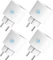 Antela 16A Wifi Smart Plug, 3680W, Smart-Steckdose mit Strommessfunktion, 4er-Pack Vorschaubild