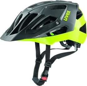 UVEX Quatro Helm black/neon lime