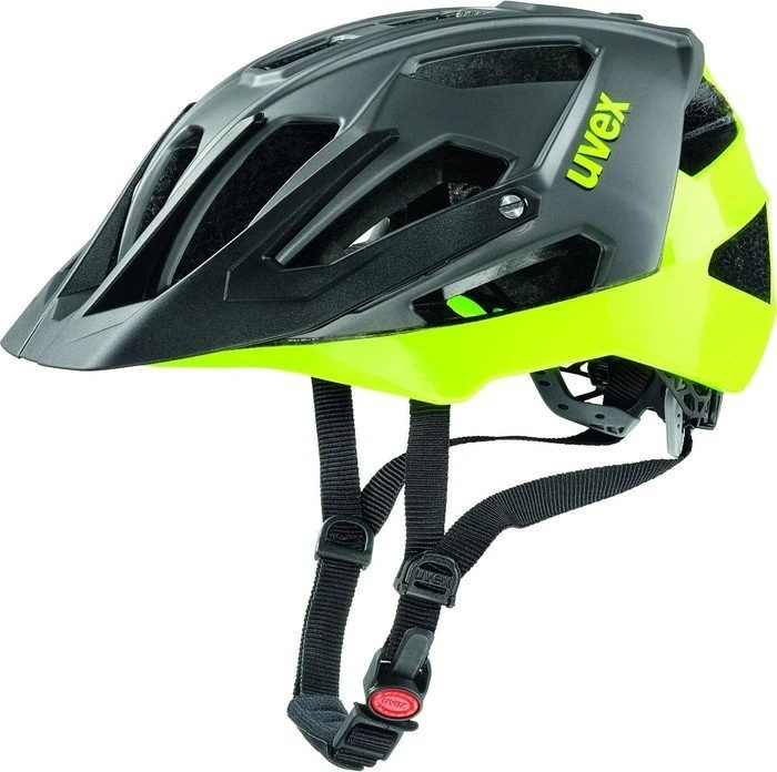 UVEX Quatro Helm black/neon lime