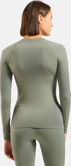 Odlo Performance Warm Eco Funktionsshirt langarm shadow (Damen)