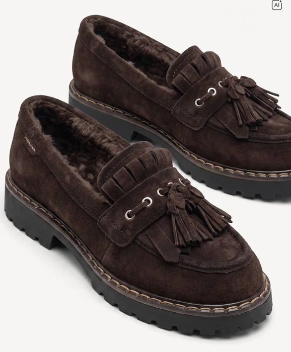 Tamaris Lederslipper 24716 mocca (Damen)