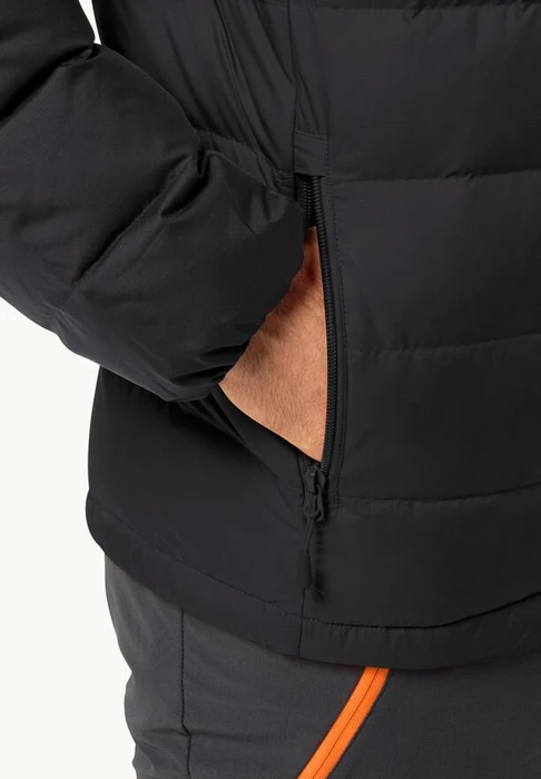 Jack Wolfskin Ather Down Funktionsjacke schwarz (Herren)