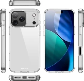 Nevox StyleShell Flex für Apple iPhone 17 Pro Max transparent