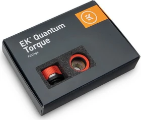 EK Water Blocks Quantum Line EK-Quantum Torque HDC 16 Fitting G1/4" auf 16mm, Red Special Edition, 6er-Pack