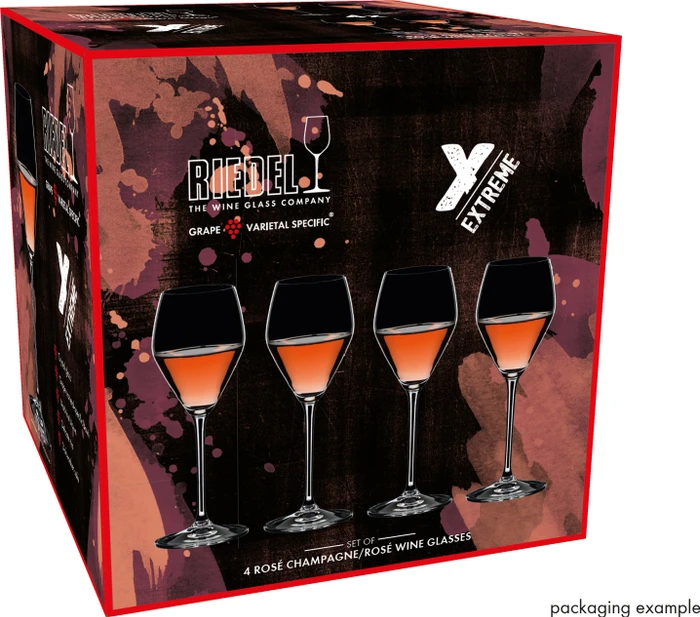 Riedel Extreme Rosé/Champagnerglas, 4 Stück