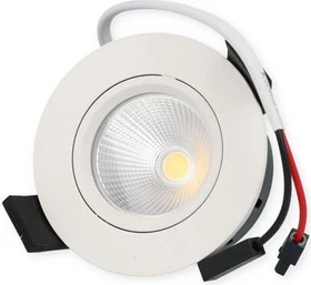 Brumberg INDIWO68-R LED Einbauleuchte rund strukturweiß
