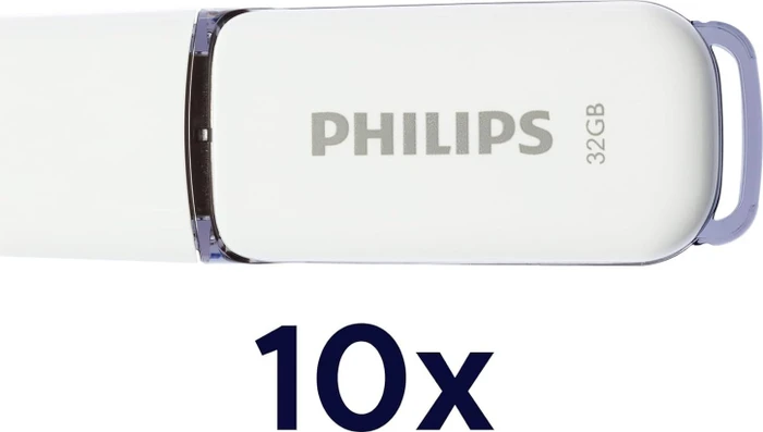 Philips Snow Edition 32GB, USB-A, USB 2.0, 10er-Pack
