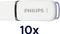 Philips Snow Edition 32GB, USB-A, USB 2.0, 10er-Pack Vorschaubild