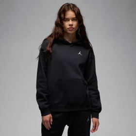 Nike Jordan Brooklyn Fleece Hoodie schwarz/weiß