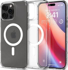 Spigen Ultra Hybrid (MagFit) für Apple iPhone 16 Pro Max frost clear