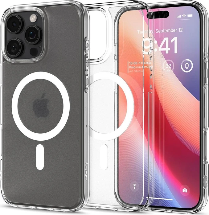 Spigen Ultra Hybrid (MagFit) für Apple iPhone 16 Pro Max frost clear