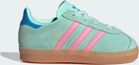 adidas Gazelle Comfort Closure Elastic Laces clear mint/bliss pink/bright blue (Junior)
