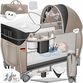 Kidiz 3in1 Reisebett beige