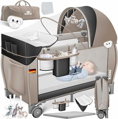 Kidiz 3in1 Reisebett beige