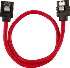 Corsair Premium Sleeved SATA 6Gb/s Kabel rot 0.3m (CC-8900250)
