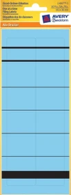 Avery-Zweckform Ordneretiketten Sonderformat, 192x38mm, blau, 5 Blatt (10 Etiketten)