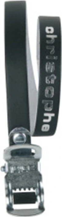 Zéfal Christophe Leather Toe-Straps Pedalriemen schwarz