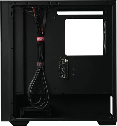 Enermax K8 Midnight Black, schwarz, Glasfenster